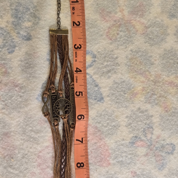 Brown and Gold Tree of Life Bracelet - Picture 3 of 3